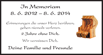 Traueranzeige von In Memoriam von HNA