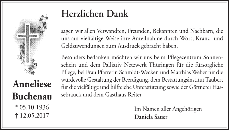  Traueranzeige für Erna Möller vom 08.02.2013 aus HNA
