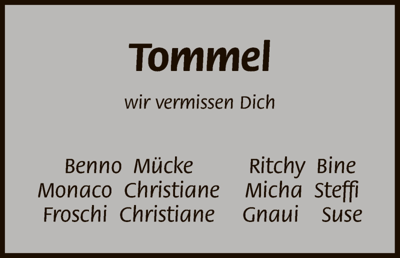  Traueranzeige für Thomas Sennhenn vom 24.01.2018 aus HNA