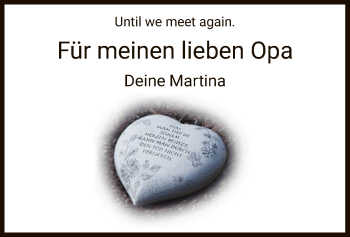 Traueranzeige von Martina  von HNA