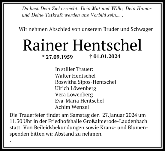 Traueranzeigen | Trauer.HNA.de